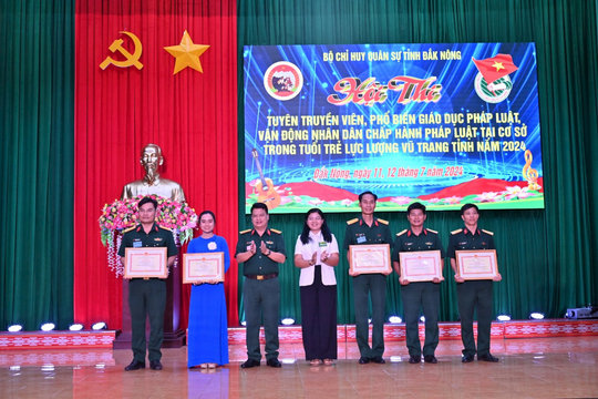 Trung đoàn 994 đoạt giải nhất Hội thi Tuyên truyền viên tuổi trẻ