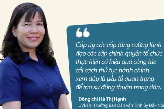 Nâng cao hiệu quả thực hiện quy chế dân chủ ở cơ sở