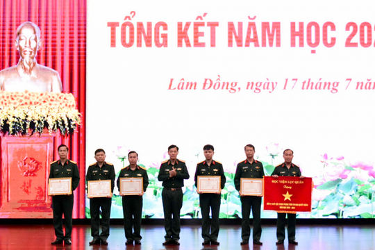 Học viện Lục quân đạt nhiều kết quả nổi bật trong năm học 2023 - 2024