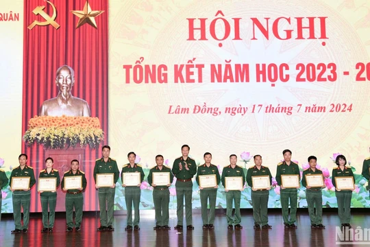 Học viện Lục quân thực hiện tốt các nội dung đột phá trong năm học 2023-2024