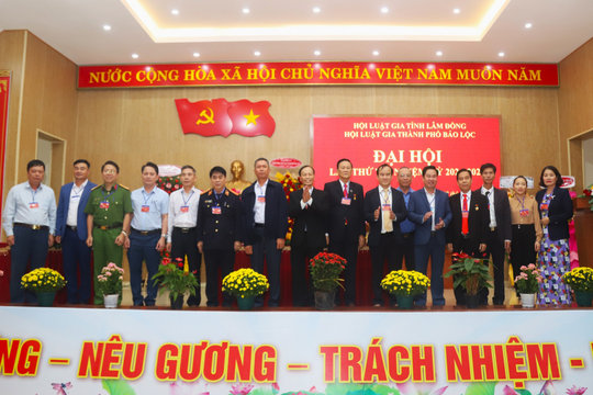 Đại hội Hội Luật gia TP Bảo Lộc lần thứ VII