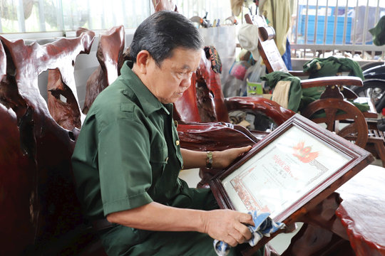 Thương binh Trương Đồn vượt lên nỗi đau chiến tranh