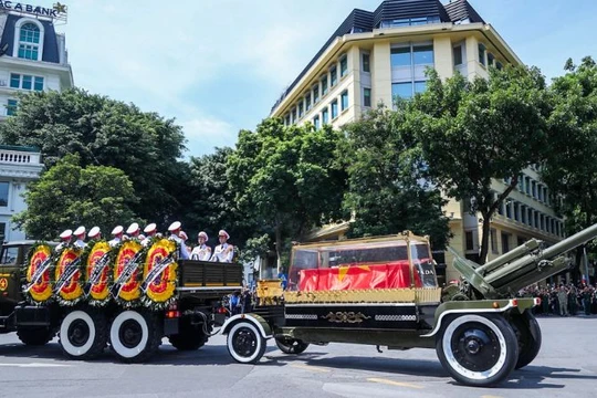 Lời cảm ơn của Ban Lễ tang Nhà nước và gia đình Tổng Bí thư Nguyễn Phú Trọng