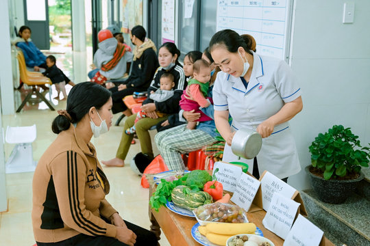 Đắk Nông chú trọng dinh dưỡng trẻ em vùng dân tộc thiểu số