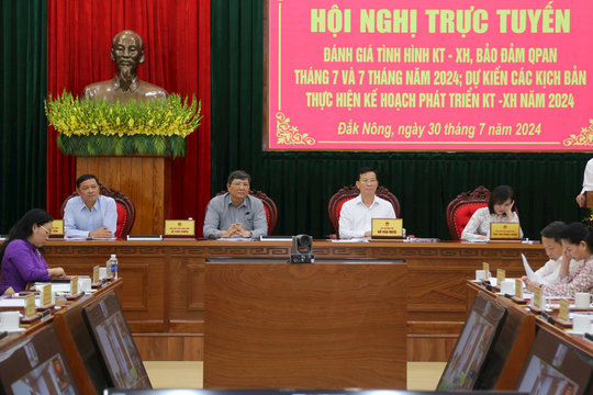 Đắk Nông dự báo một số chỉ tiêu khó đạt
