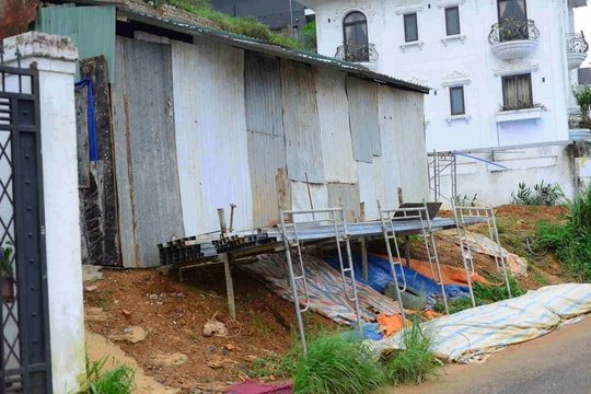 Lâm Đồng: Lo âu với những công trình nằm trong vùng có nguy cơ sạt lở