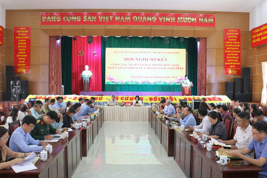 Triển khai nhiệm vụ công tác tuyên giáo 6 tháng cuối năm 2024