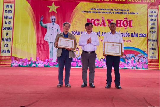Đắk R'lấp tổ chức Ngày hội điểm Toàn dân bảo vệ an ninh tổ quốc