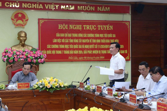 Tây Nguyên đạt 99% kế hoạch vốn các chương mục tiêu quốc gia