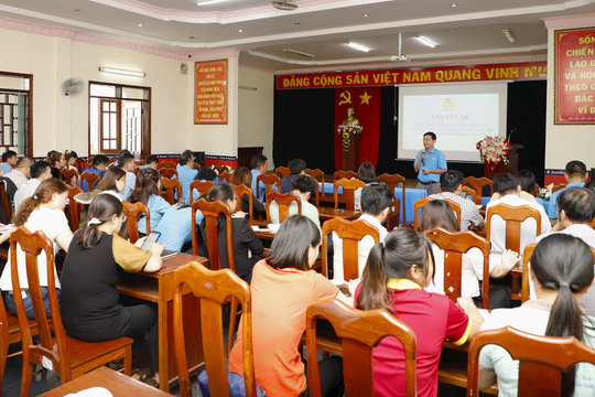 120 cán bộ công đoàn tỉnh Đắk Nông tập huấn nghiệp vụ
