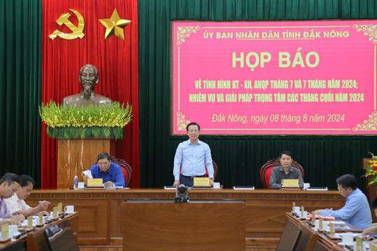 Đắk Nông mong muốn báo chí tiếp tục đồng hành với tỉnh