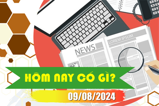 Hôm nay có gì? Ngày 9/8/2024