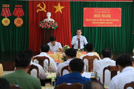 4 nhiệm vụ trọng tâm của ngành Kiểm tra Đảng