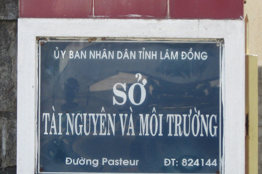 Giám đốc Sở TN-MT Lâm Đồng bị yêu cầu kiểm điểm liên quan đất nông lâm trường