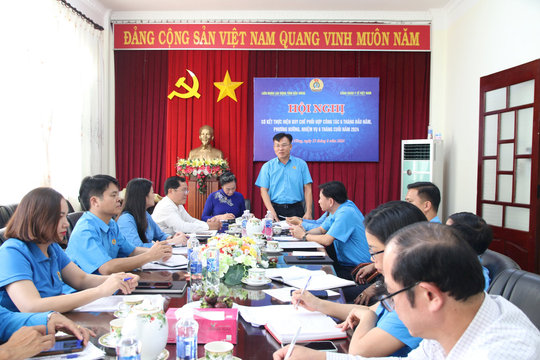 Tăng cường phối hợp giữa LĐLĐ tỉnh Đắk Nông và Công đoàn Y tế Việt Nam