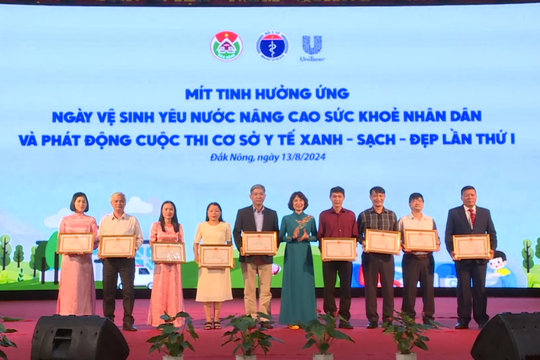 Hưởng ứng Ngày Vệ sinh yêu nước nâng cao sức khỏe Nhân dân năm 2024