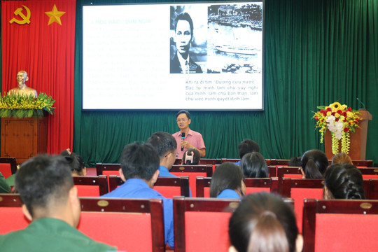 200 đoàn viên, thanh niên Đắk Nông nghiên cứu chuyên đề học tập và làm theo lời Bác