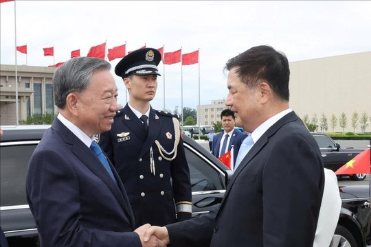 Tổng Bí thư, Chủ tịch nước Tô Lâm kết thúc tốt đẹp chuyến thăm tới Trung Quốc