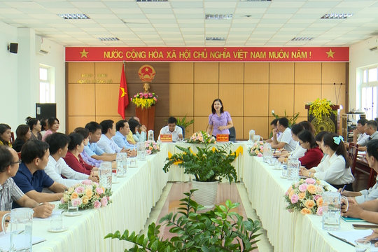 Kiểm tra công tác chuẩn bị năm học mới 2024-2025 tại huyện Krông Nô