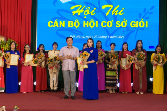 9 đội tranh tài tại Hội thi cán bộ hội cơ sở giỏi
