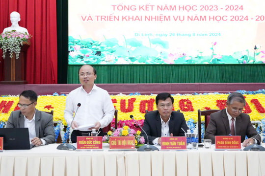 Di Linh: Ngành Giáo dục đạt nhiều kết quả trong năm học 2023 - 2024