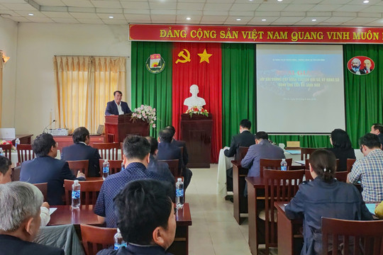 Khai giảng khóa bồi dưỡng, tập huấn chuyển đổi số, kỹ năng số