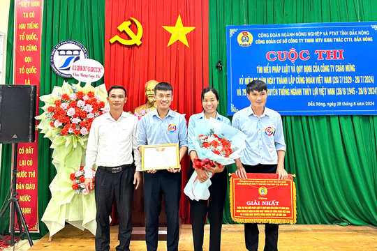 Ngành Thủy lợi Đắk Nông tổ chức cuộc thi tìm hiểu pháp luật