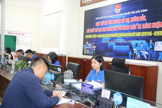 “Ngày thứ 7 tình nguyện” của Tuổi trẻ Đoàn Khối Đắk Nông
