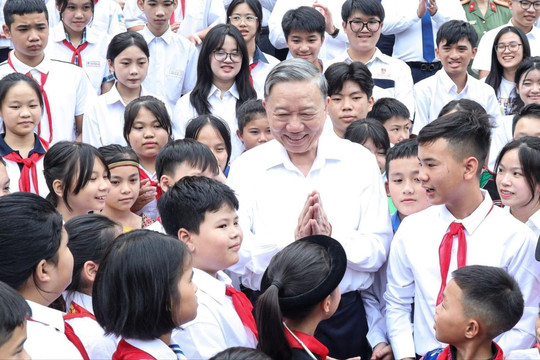 Tổng Bí thư, Chủ tịch nước Tô Lâm gửi thư nhân dịp khai giảng năm học mới
