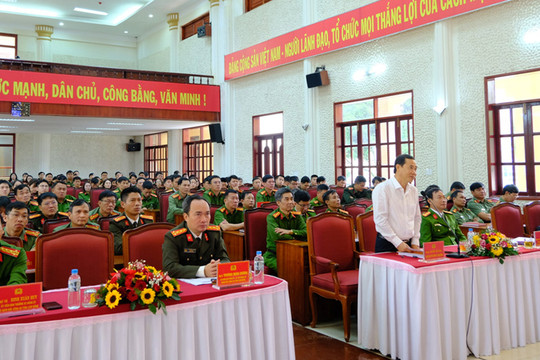 Tọa đàm: Tình cảm của cán bộ, chiến sĩ Công an Nhân dân với đồng chí Tổng Bí thư Nguyễn Phú Trọng