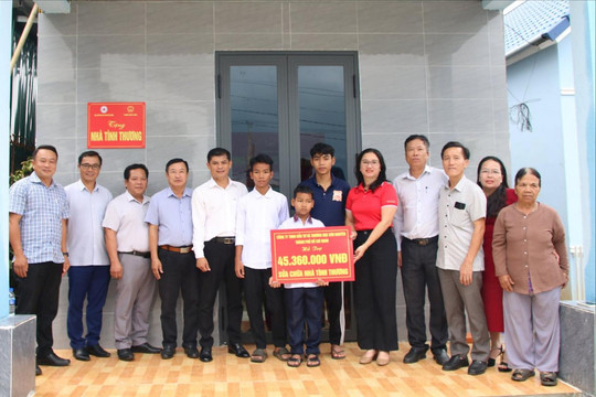 Đắk Nông hỗ trợ 100 triệu đồng sửa chữa nhà cho 4 anh em mồ côi