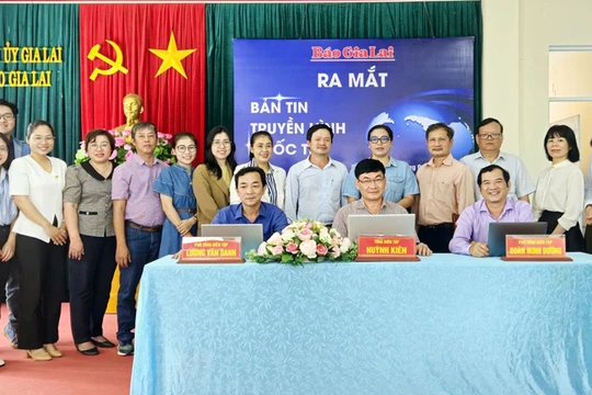 Báo Gia Lai ra mắt chuyên trang mới