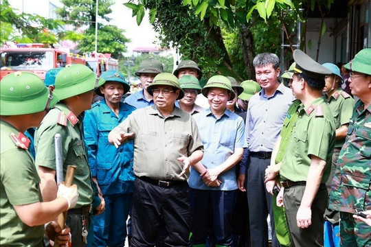 Thủ tướng Phạm Minh Chính chỉ đạo khắc phục hậu quả mưa lũ, sạt lở tại Yên Bái