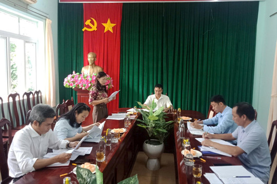 Kiểm tra, giám sát để phòng chống tham nhũng, tiêu cực