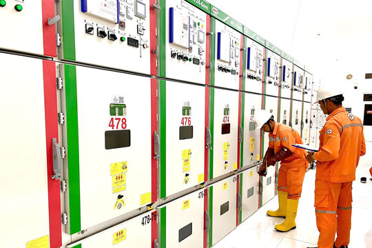 PC Đắk Nông đưa vào vận hành máy biến áp T2 TBA 110kV