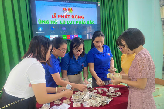 Ngành Giáo dục Đắk Nông quyên góp gần 4,6 tỷ đồng ủng hộ đồng bào bị thiên tai