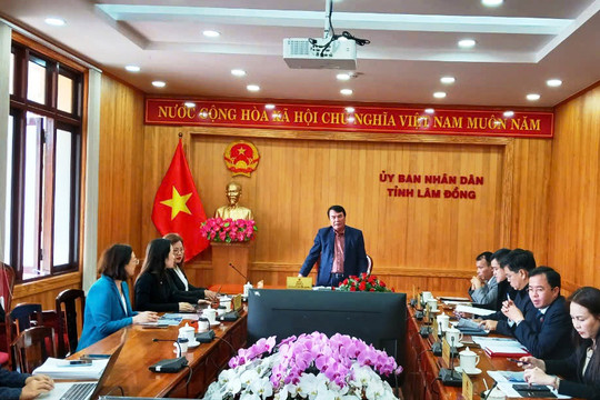 Phó Chủ tịch UBND tỉnh Phạm S tiếp và làm việc với Tổ chức Giáo dục TET Education Group