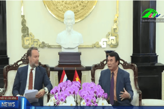 Lãnh đạo tỉnh tiếp Tổng Lãnh sự Vương quốc Hà Lan