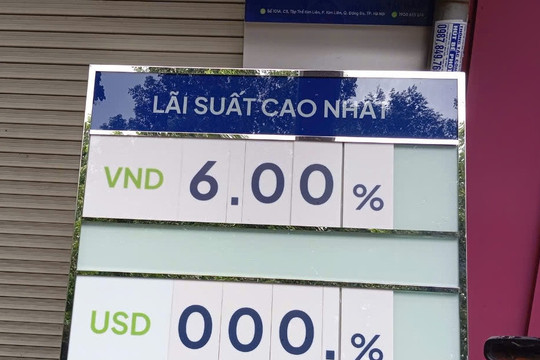 Lãi suất ngân hàng hôm nay 19/9/2024: Ngân hàng tiếp tục tăng lãi suất huy động