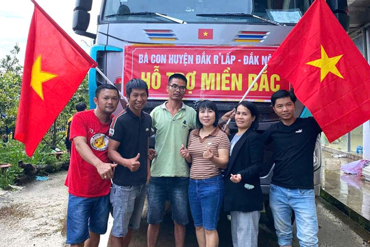 Đắk Nông tiếp nhận trên 15,5 tỷ đồng ủng hộ đồng bào phía Bắc