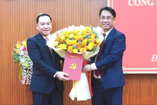Đồng chí Hồ Xuân Trường giữ chức vụ Phó Bí thư Tỉnh ủy Đắk Nông