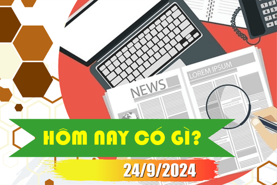 Hôm nay có gì? Ngày 24/9/2024