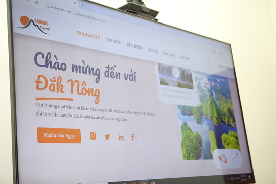 Đắk Nông nghiên cứu xây dựng bản đồ du lịch điện tử