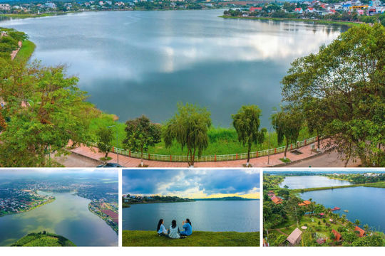 Thơ mộng hồ Tây ở Đắk Nông
