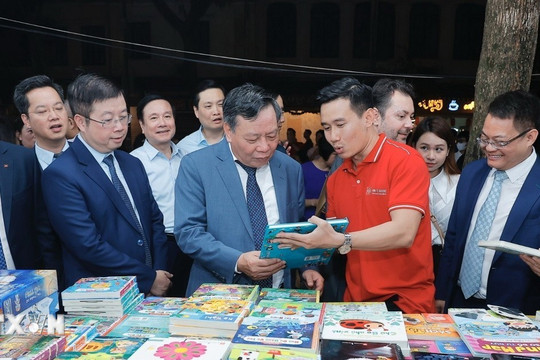 70 năm Ngày Giải phóng Thủ đô: Khai mạc Hội Sách Hà Nội lần thứ IX-năm 2024