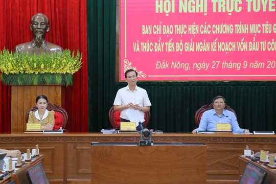 Chủ tịch UBND tỉnh Đắk Nông yêu cầu làm rõ dự án giải ngân chậm