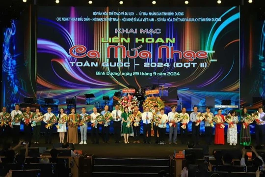 Khai mạc Liên hoan Ca múa nhạc toàn quốc năm 2024 - đợt 2
