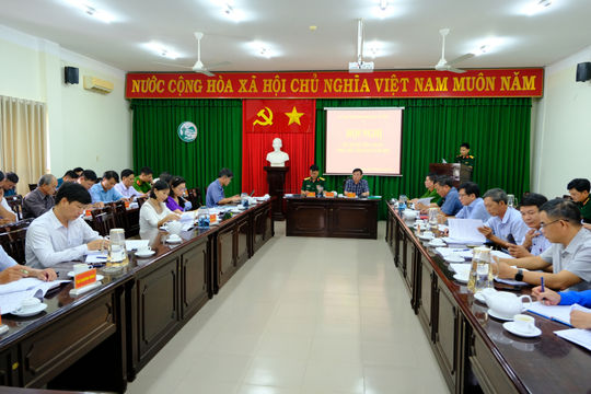 Cát Tiên: Xét duyệt danh sách công dân trong độ tuổi sẵn sàng nhập ngũ năm 2025
