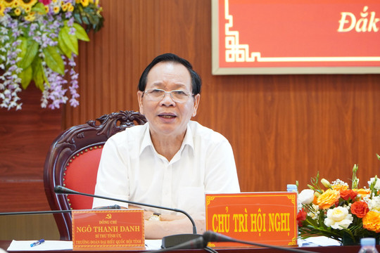 Bí thư Tỉnh ủy Đắk Nông Ngô Thanh Danh: Tăng cường kiểm tra chéo để tháo gỡ ách tắc