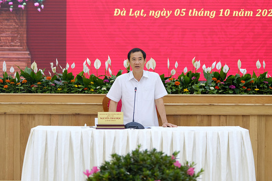Quyền Bí thư Tỉnh ủy Nguyễn Thái Học: Địa phương chịu trách nhiệm giải quyết các kiến nghị của công dân